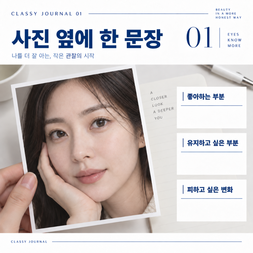 좋아하는 부분과 유지할 부분, 피하고 싶은 변화를 정리하는 상담 메모